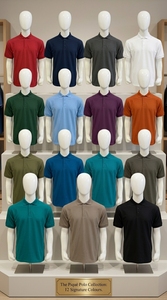 T-shirt en coton de haute qualité unisexe pour hommes et femmes, coupe décontractée, tissu doux, confortable, streetwear, design uni, léger, usage quotidien - Product Image 5