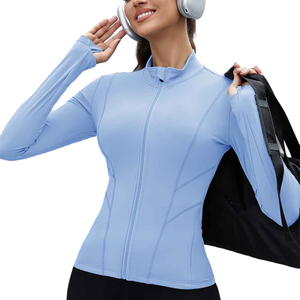 Signature Track Women <b>Jacket</b> Purple Color Premium Ladies Sports Track <b>Jacket</b> Lightweight Zip Up Activewear Casual Fitness - Product Image 6