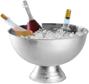 Enfriador de Vino de Acero Inoxidable, Tazón Enfriador de Champán de Acero Inoxidable de Grado Alimenticio, Suministro de Fábrica - Product Image 2