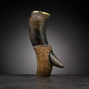 Iron <b>Stand</b> Horn Mug - Product Image 5