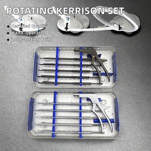 Juego de Rongeurs Kerrison Rotatorios Manuales de Acero Inoxidable, Instrumentos para Laminectomía, Rongeurs Veterinarios, Instrumentos Quirúrgicos Ortopédicos - Product Image 5