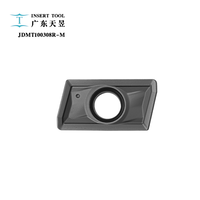 Plaquettes de fraisage triangulaires en carbure de tungstène à alimentation rapide et haute résistance à l'usure, grades ISO JDMT1003 JDMT1505 JDMT0702