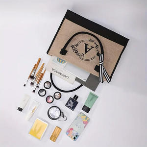 Sac de rangement en fibre naturelle de jute avec finition élégante pour la décoration et le rangement de la maison - Product Image 4