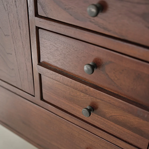 Modern Wood Bedside with Drawers and Doors Freestanding Home Furniture for Bedroom Living Room Entryway Home Office - Product Image 5