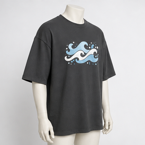 เสื้อยืดลำลองผู้ชายไซส์ใหญ่ พิมพ์ลายสกรีนตามสั่ง ผ้าฝ้ายถัก 100% แขนสั้น แห้งเร็ว ดีไซน์ 07 TSA-SPT-0007 - Product Image 2