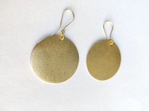 Pendientes de Latón Hechos a Mano, de Alta Calidad, Acabado Sólido, Artículo de Venta al Por Mayor de Fábrica, Artesanía en Metal - Product Image 5