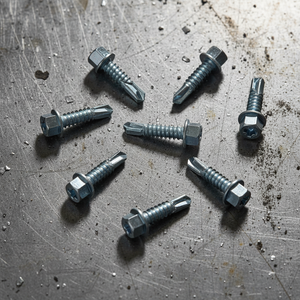 High Performance Weather-Resistant Hex Drive <b>Screws</b> - Zinc Plated Metric Fasteners 13mm-150mm - Product Image 1