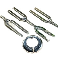 Juego de Diapasones Gigantes DnA Key D288hz A432hz, Diapasones de Quinta Perfecta Pitagórica con Mazo de Madera - Product Image 2