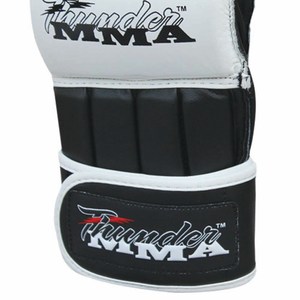 ถุงมือฝึกซ้อม MMA แบบครึ่งนิ้ว หนังแท้ น้ำหนักเบา สำหรับออกกำลังกาย ฝึกซ้อมศิลปะการต่อสู้ มวย ปรับแต่งได้สำหรับทุกเพศ - Product Image 4