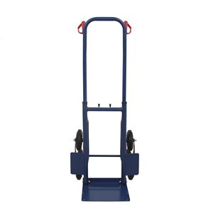 440lbs Heavy Duty Aluminium Hand Truck Blue Warehouse Appliance Cart with Four-<b>Wheel</b> Wheelbarrow Stair Climbing & Moving <b>Dolly</b> - Product Image 5
