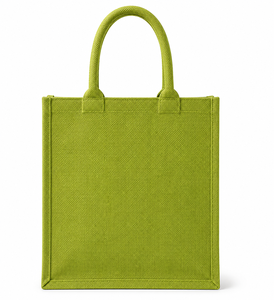 Think Green Live Clean Jute Shopping <b>Bag</b> <b>Medium</b> <b>Size</b> Hand Length Handle Eco Friendly Grocery Tote - Product Image 6