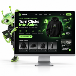 Desarrollo de Aplicaciones Shopify Personalizadas para Marcas de Comercio Electrónico para Agregar Funciones de Tienda, Mejorar la Conversión y Sistemas de Crecimiento Preparados para IA - Product Image 1