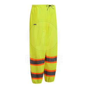 Pantalones de Seguridad Impermeables de Nailon de Alta Calidad con Tela Resistente, Fácil Movimiento y Alta Visibilidad para Protección Laboral - Product Image 5