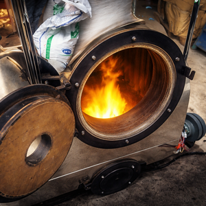 Chaudière à biomasse compacte à haute efficacité, sortie de vapeur sèche, alimentée aux granulés de bois, pour usage industriel - Product Image 3