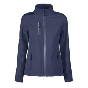 Top sale Custom Clothing Manufacturer Women's Outdoor Waterproof Windproof Breathable Stretch <b>Fleece</b> <b>Lined</b> Softshell <b>Jacket</b> - Product Image 3