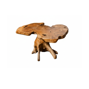 ARTERRA Premium Handcrafted Antique Rustic Teak Root Coffee Table Living Room Furniture Unique Wood Grain <b>Pattern</b> Eco-Friendly - Product Image 2