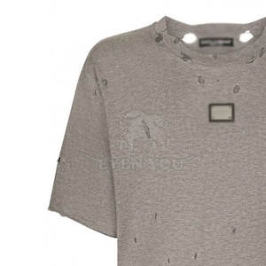 เสื้อยืดผู้ชายแบบดิสเทรสสั่งทำพิเศษ เสื้อยืดผู้ชายแบบดิสเทรส เสื้อผ้าผู้ชาย เสื้อยืดผู้ชายแบบดิสเทรส - Product Image 6