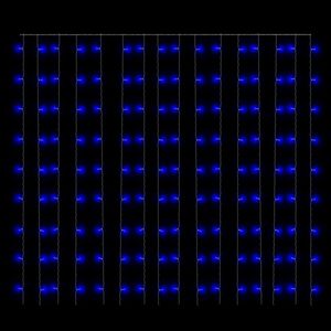 9.8 'x 9.8 'luci LED tenda 300 LED blu LED con 8 funzioni per l'illuminazione decorativa - Product Image 5
