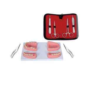 Kit de Suture Dentaire Réutilisable en Acier Inoxydable Certifié CE de Haute Qualité, Instruments Chirurgicaux Manuels ISO13485 pour Hôpitaux et Usage Médical - Product Image 2