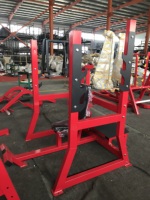 Equipo de Gimnasio Comercial ISO DY Low Row para Entrenamiento de Espalda y Brazos con Características de Seguridad, Construcción de Acero