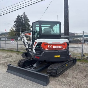 Miniexcavadora Bobcat E35 de uso pesado, excavadora compacta confiable para demolición, paisajismo y excavación. - Product Image 1