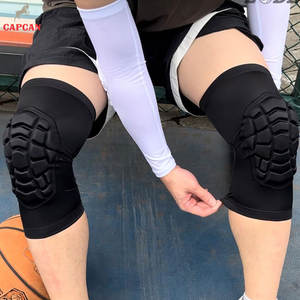 Genouillère en néoprène durable, légère, écologique, avec rembourrage flexible, couverture stable, protection antidérapante pour la musculation - Product Image 3