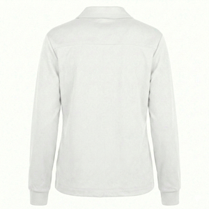 Customized <b>Nursing</b> <b>Scrub</b> Jacket Women Zip Up Medical Uniform Warm Coat Ribbed Cuff Hospital Shirt Collar Wholesale <b>Scrub</b> Jackets - Product Image 3