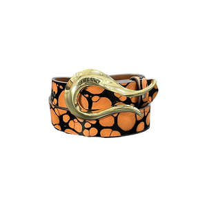 Nouvelle ceinture en cuir à taille ajustable, boucle de qualité supérieure, ceinture en cuir véritable du Pakistan, fabriquée par un fabricant pakistanais - Product Image 4