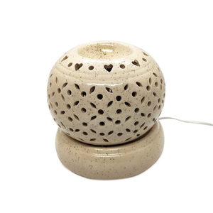 Newest Trending Ceramic Electric Aroma Oil <b>Diffuser</b> | Handcrafted Essential Oil Burner <b>Diffuser</b> for Aromatherapy Home Spa Decor - Product Image 1