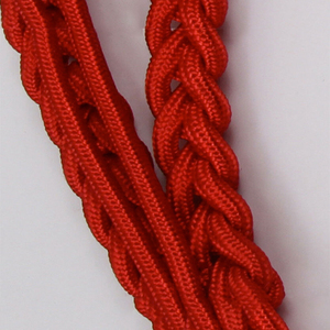 Cordons d'aiguillette en coton et polyester de haute qualité, couleurs personnalisées, avec fil de bullion et nylon, pour bretelles et accessoires d'uniformes sur mesure - Product Image 2