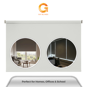 Buen Fabricante GB10075 198x183 Persianas Enrollables Blancas Ignífugas Malasia Mejor Proveedor B2B OEM Decoración de Oficina de Alta Calidad - Product Image 5