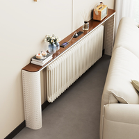 Étagère de radiateur murale derrière le canapé, table longue et étroite, console d'entrée pour salon, table ultra-étroite pour espaces restreints