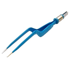 Pinzas Bipolares Manuales de Acero Inoxidable con Punta Antiadherente y Diseño de Bayoneta para Uso en Cirugía Neurológica y Cardíaca - Product Image 1