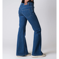 Jeans de mezclilla ajustados de moda para mujer, calidad premium, fabricante OEM ODM