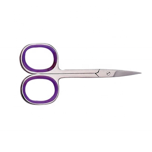 Ciseaux à cuticules en acier inoxydable, lame droite, pointe acérée, trou rond, outils de manucure durables pour adultes - Product Image 3