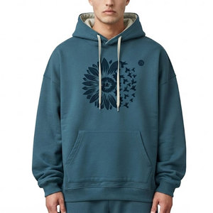 Sweat à capuche classique pour homme, épais et doux, style streetwear décontracté et élégant, idéal pour le quotidien, les escapades du week-end et les activités de plein air - Product Image 1