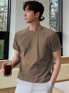 เสื้อยืดแขนสั้นผู้ชาย Ever Glow รุ่นใหม่ ทนทาน สั่งทำได้ พิมพ์ลายด้านหน้า ผ้าฝ้ายผสมโพลีเอสเตอร์ ระบายอากาศได้ดี ไซส์ใหญ่ - Product Image 5
