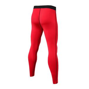 Leggings de fitness d'hiver pour hommes de haute qualité, respirants, avec logo imprimé personnalisé, en Spandex/Polyester, taille élastique, longueur genou, 180g - Product Image 2