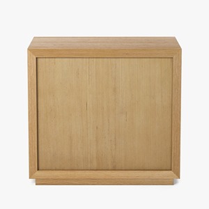 Nightstand For Bedroom Teak Wood Bed Sidetable Modern Minimalist Design <b>Small</b> Table With <b>Drawers</b> Home Furniture - Lyona - Product Image 2