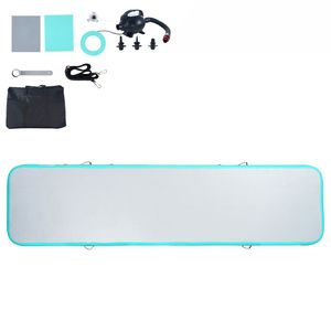 Tappetino Gonfiabile per Ginnastica da 4 Pollici di Spessore con Pompa Elettrica, Tappeto per Allenamento Tumble Track, Accessori per Attrezzature Ginniche - Product Image 1