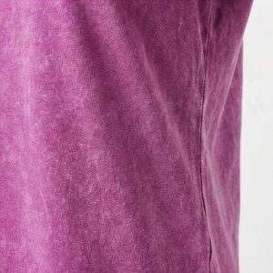 T-shirts pour hommes en coton respirant, lavés à l'acide, nouveau style, coupe classique, t-shirts décontractés, haute qualité, style tendance pour l'été - Product Image 5