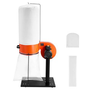 Collettore di Polvere a Cono Vortex da 800 CFM, 2.5 Micron, Sistema di Raccolta Segatura da 1HP, Grande Capacità di 16 Galloni per la Raccolta della Polvere - Product Image 1