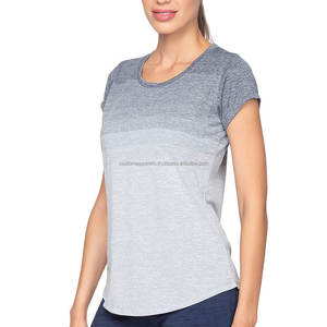 T-shirts d'été pour femmes 100% personnalisables avec logo, en tissu épais respirant à séchage rapide, impression sérigraphique et broderie - Product Image 3