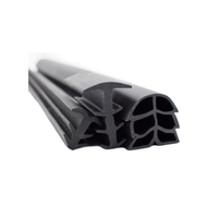Gaintech Singapour 1,68 L 21,65 mm de hauteur OEM Divers types Plinthe en caoutchouc TPE TPV noir résistante aux intempéries sur mesure