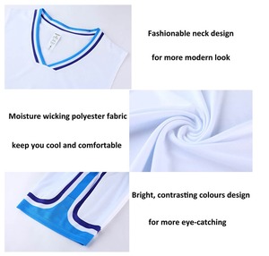 Uniforme de Baloncesto Sublimado Personalizado, Ropa Deportiva Económica, Reversible, de Secado Rápido - Product Image 6