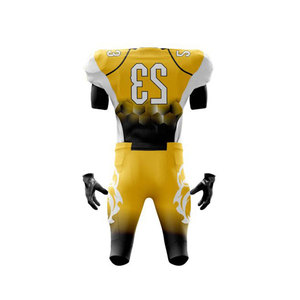 Uniforme de football unisexe pour adultes, manches courtes, polyester/spandex, kits d'uniformes de rugby pour hommes, nom et numéro personnalisés, tous les logos - Product Image 5