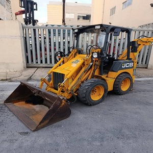 รถตักล้อยาง JCB 1CX รุ่นมินิแบคโฮ พร้อมด้วยดีไซน์ตัวตักด้านหน้า พร้อมจัดส่ง กระบอกไฮดรอลิกแบบรถตักล้อยาง - Product Image 2