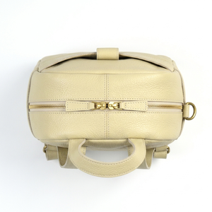 Custom Logo Genuine Leather Waterproof <b>Backpack</b> Spacious 5-10L Capacity Lightweight Design Zipper Closure Unisex Fashionable - Product Image 6