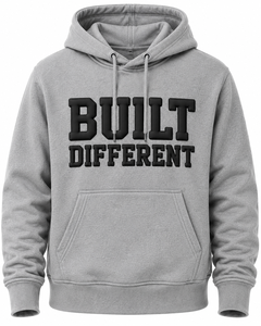 Sudadera con Capucha Personalizada de Alta Calidad con Estampado Puff, 100% Algodón, Felpa Francesa, Gruesa, Estilo Urbano para Hombre - Product Image 1