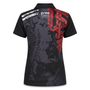 Camiseta de Polo Sublimada para Mujer, Ajustada, de Manga Corta, que Absorbe la Humedad, para Todas las Temporadas, Ropa Deportiva - Product Image 2